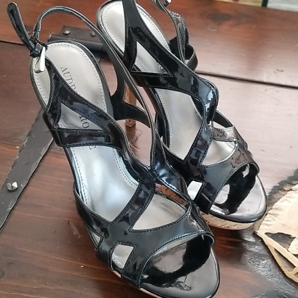 Audrey brooke platform heels